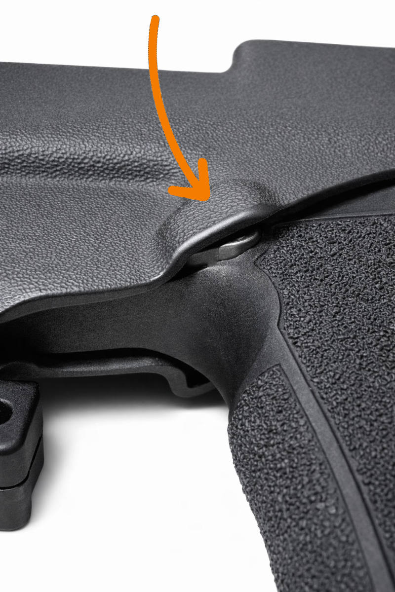 Covered Mag Release