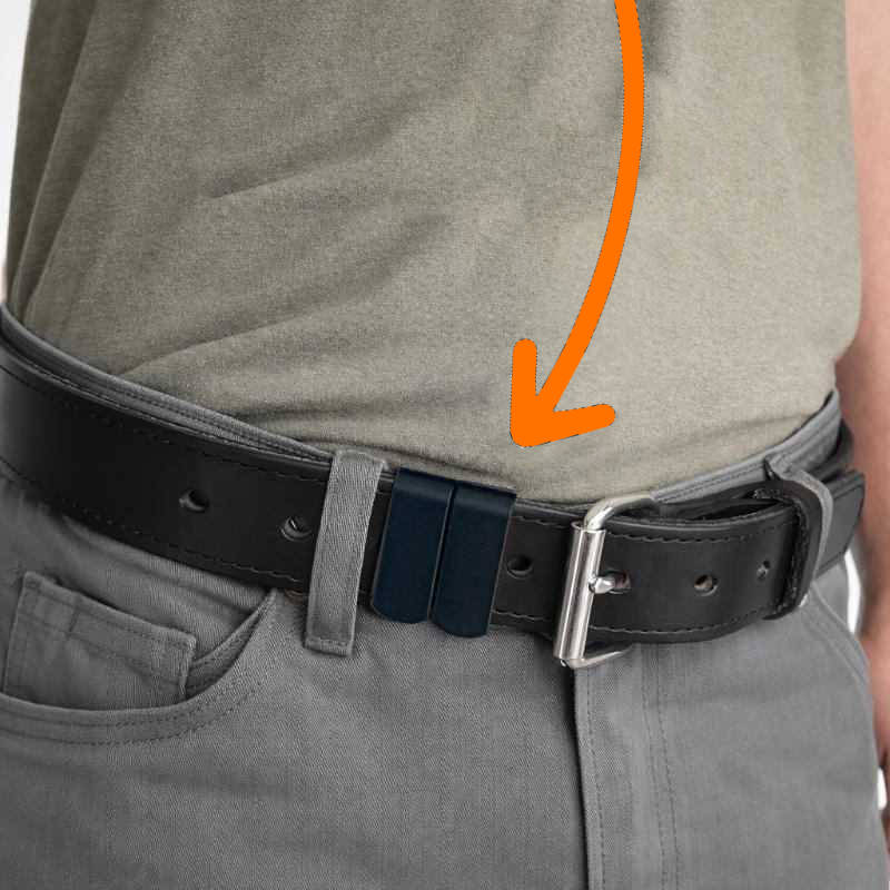 shirt tucked in around appendix holster